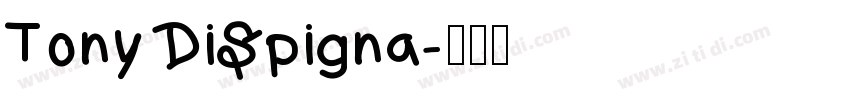 Tony DiSpigna字体转换